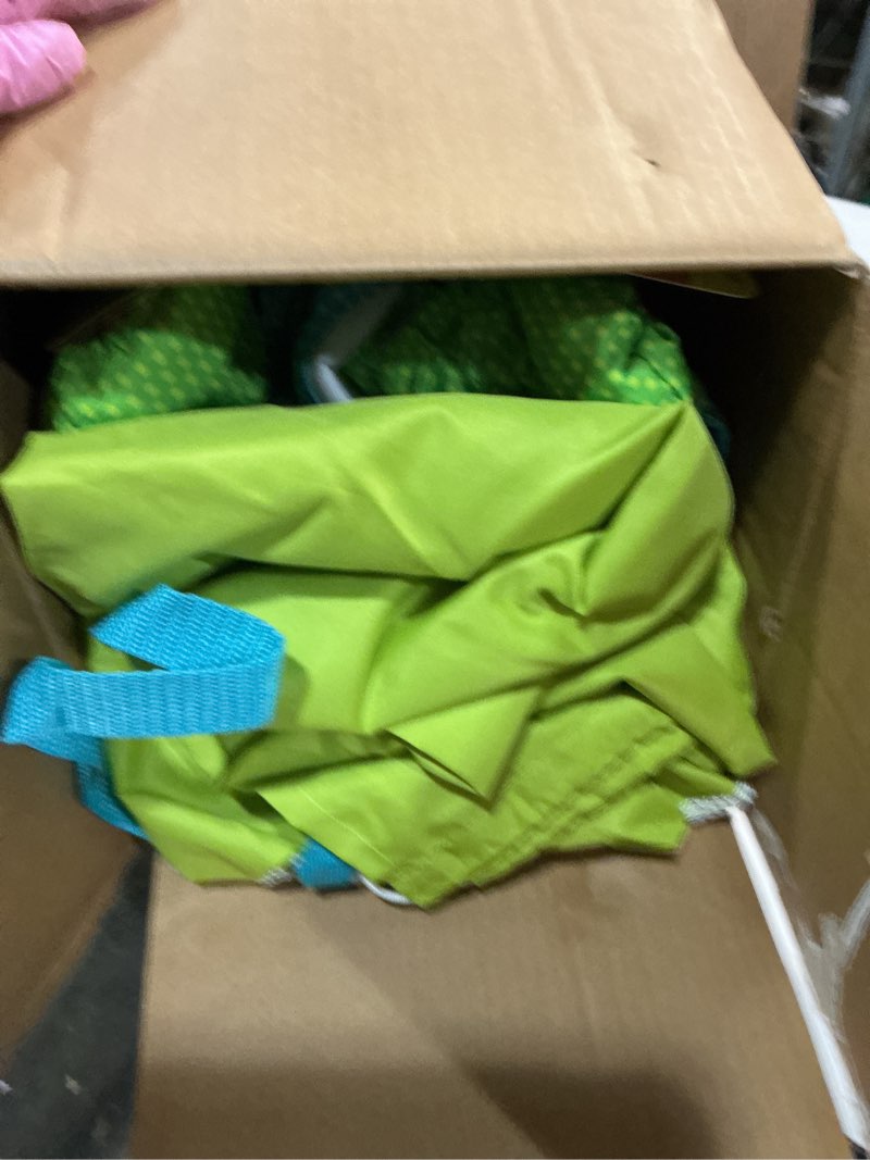 Condition photo showing Good Condition for Bright Starts Pop 'N Jump Portable Activity Jumper, Indoor/Outdoor Use, Owl Forest with 4 Sensory Toys, Ages 6-12 Months