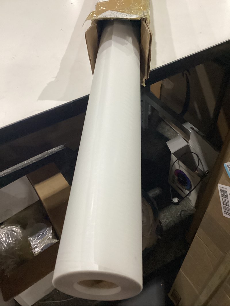 Condition photo showing New/Like New for nezyo light diffuser film sheet 47 x 984 inches/ 1.2 x 25 m diffusion film sheet light diffusion roll white diffuser paper for photography video led flash strobe