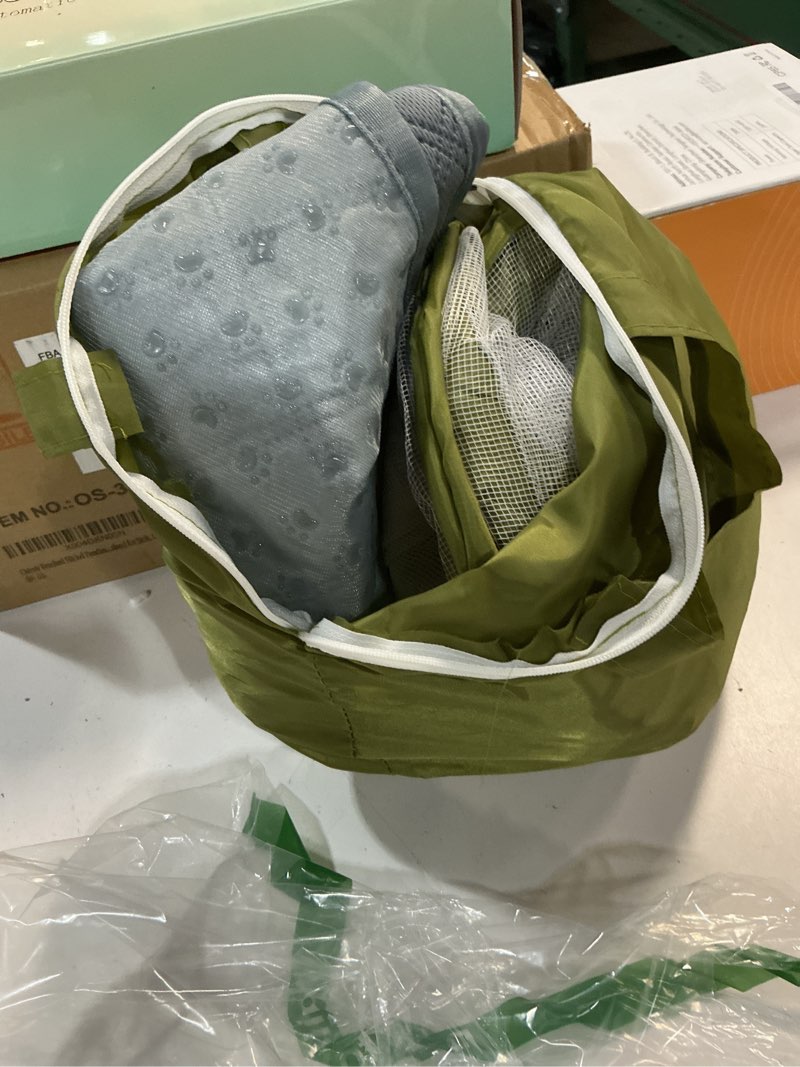 Condition photo showing Good Condition for pawaboo small animals playpen with pad, waterproof small pet cage tent with reusable pad, portable outdoor yard fence for chick/kitten/puppy/guinea pig/rabbits/chinchillas, green + grey