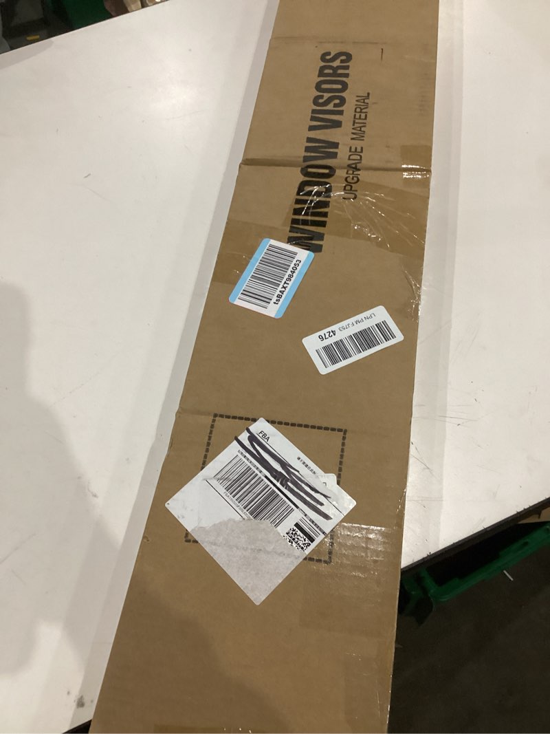 Condition photo showing New/Like New for window visors rain guards shield compatible with 2015-2021 subaru wrx, window wind deflectors vent shades for 15-21 premium limited sti y273sw