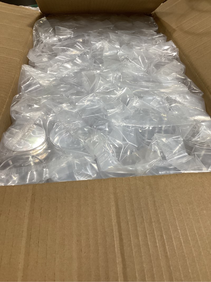 Condition photo showing New/Like New for 1000 packs sterile thick plastic petri dishes with lid, vabiooth 60mm dia x 15mm deep clear 3 vents petri dish for lab science experiment 60mm - no agar 1000