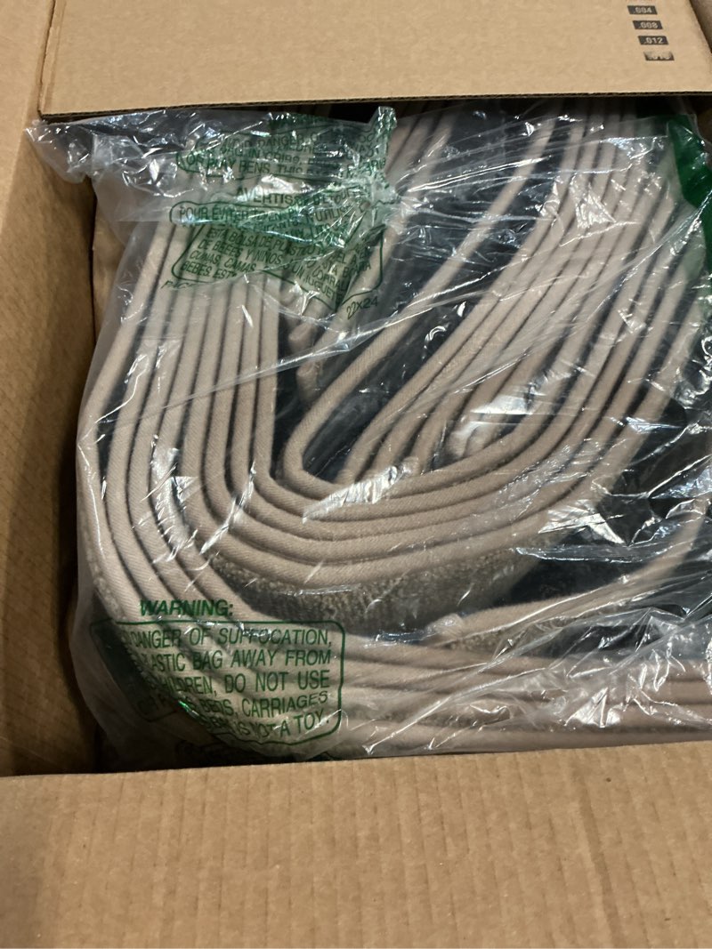 Condition photo showing Good Condition for COSY HOMEER Stair Treads Non-Slip Carpet Stair Treads for Wooden Steps, Indoor Stair-Runner Rugs for Kids Elders & Pets 28"x9" (15Pc, Beige) Beige 15pc