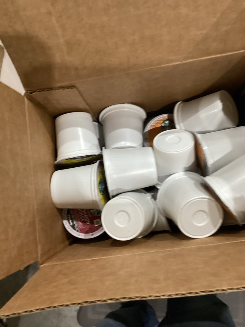 Condition photo showing New/Like New for Starbucks K-Cup Coffee Pods, Light, Medium, Dark Roast & Flavored Variety Pack for Keurig Brewers, 1 box (40 pods total) Classic Mix (10 Roasts) 40 Count (Pack of 1)