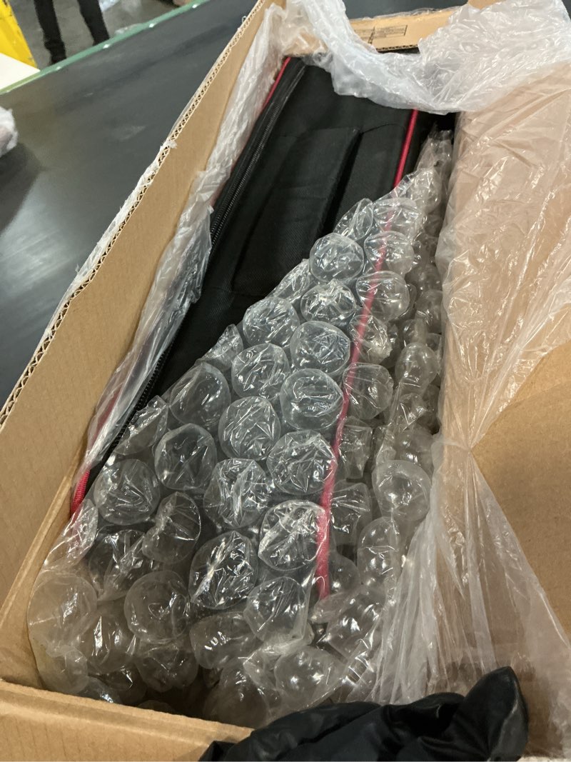 Condition photo showing Good Condition for Rockhouse Pedalboard, Guitar Pedal Board Case 20" x 10" Light Effect Boards with Compartment for Power Supply, Gig Bag, Mounting Tape, Cables Ties 20''x10''