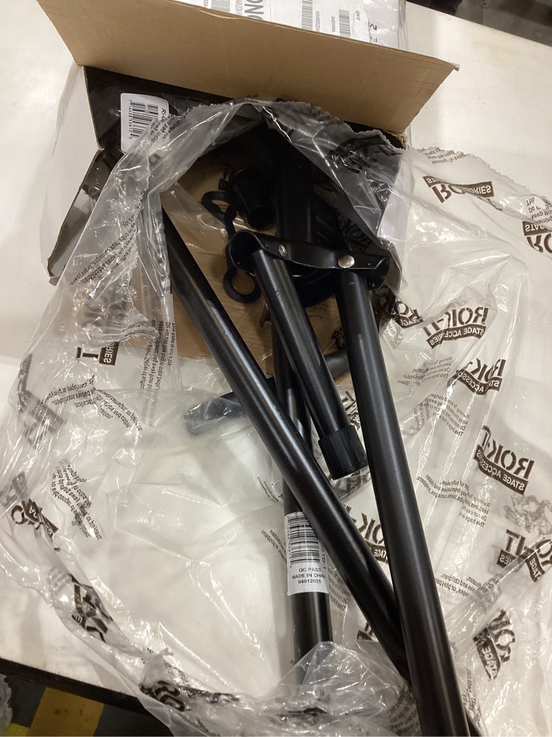 Condition photo showing As Is for rok-it standard guitar stand for acoustic, electric, or bass guitars, (ri-gtrstd-1)