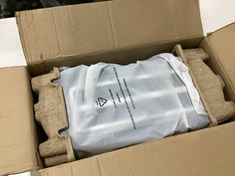 Condition photo showing New/Like New for Not tested!!! Elite Gourmet ECT-3100 Long Slot 4 Slice Toaster, Reheat, 6 Toast Settings, Defrost, Cancel Functions, Built-in Warming Rack, Extra Wide Slots for Bagels & Waffles, Stainless Steel & Black 4 Slice Matte Black