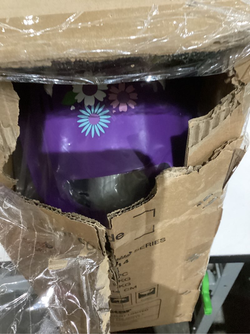 Condition photo showing As Is for JOYSTAR Little Daisy Kids Bike for Girls Boys Ages 2-7 Years, 12 14 16 Inch Girls Bikes with Doll Bike Seat & Streamers, Boys Bike with Flag & Number Plate, Multiple Colors LittleDaisy-Fuchsia 14 Inch With Training Wheels