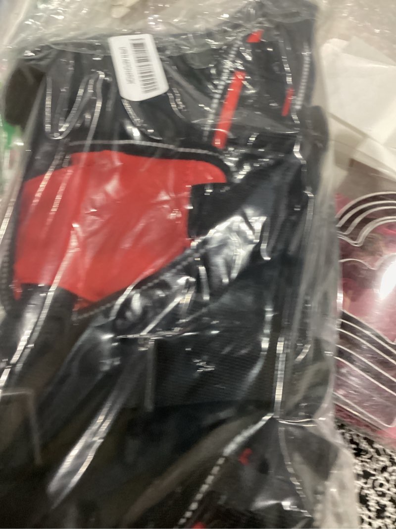 Condition photo showing As Is for Doggie Stylz Multi-Functional Full-Body Lifting Dog Harness Vest, Designed for Front-Only, Rear-Only or Full-Body Dog Lifting. Please Measure Before Ordering. Girth 20-25" Red