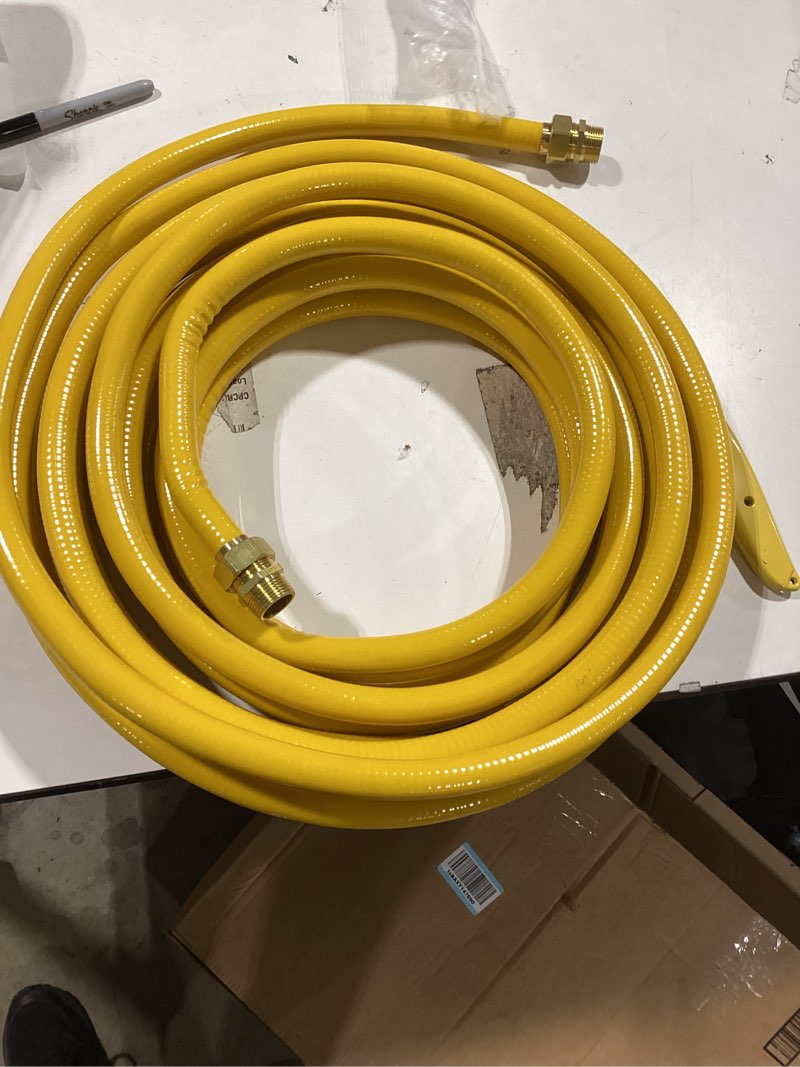 Condition photo showing Good Condition for 37FT 3/4'' CSST Propane Natural Gas Line Hose,3/4in Flexible Gas Line for Natural Gas and Propane, C