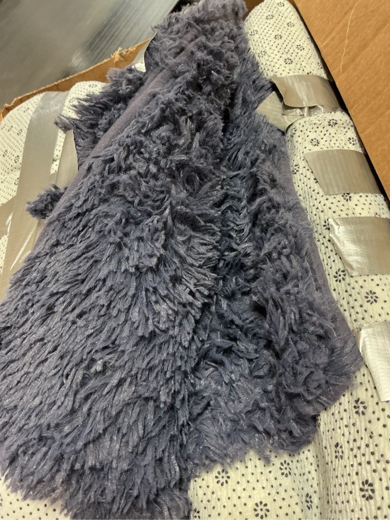 Condition photo showing As Is for evoionos 9x12 washable large area rug for living room, fluffy shag rug for bedroom, ultra soft plush