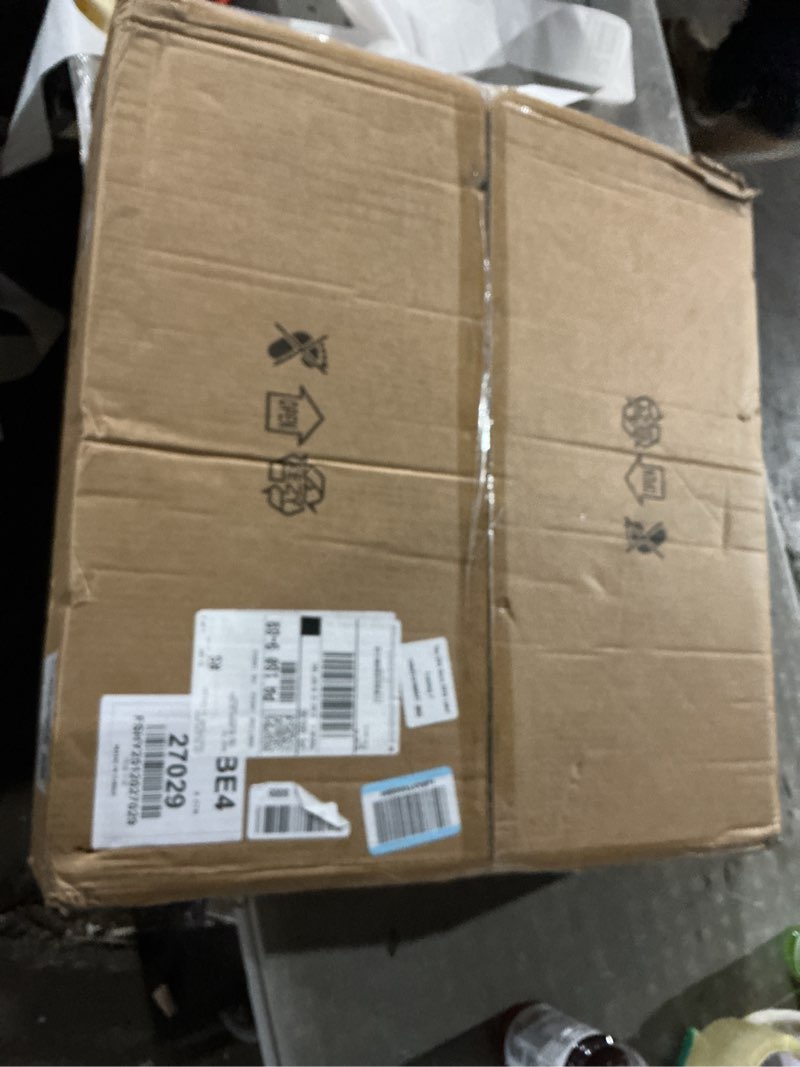 Condition photo showing Good Condition for Gold LED Crystal Ceiling Light, 24" Modern Flush Mount Chandelier with K9 Crystal Raindrop,Elegant Lighting Fixture with Remote Control, 3CCT Dimmable-Flower Shape Gold 24 inch