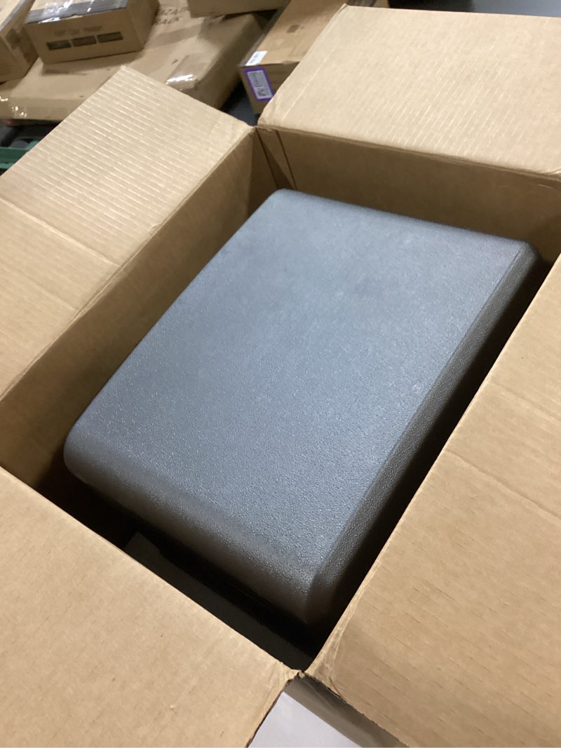 Condition photo showing Good Condition for SentrySafe Black Fireproof and Waterproof Safe, File Folder and Document Box with Key Lock, Ex. 14.3 x 15.5 x 13.5 inches, HD4100