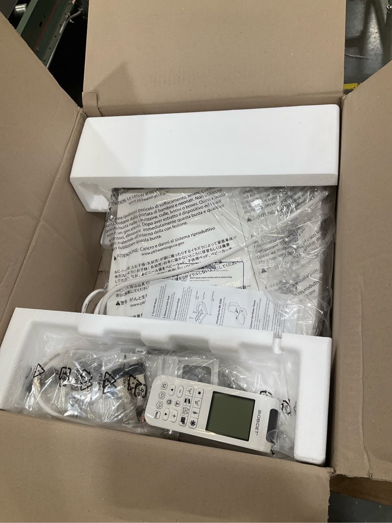 Condition photo showing Good Condition for bliss bb-2000 electric bidet seat for elongated toilet  white