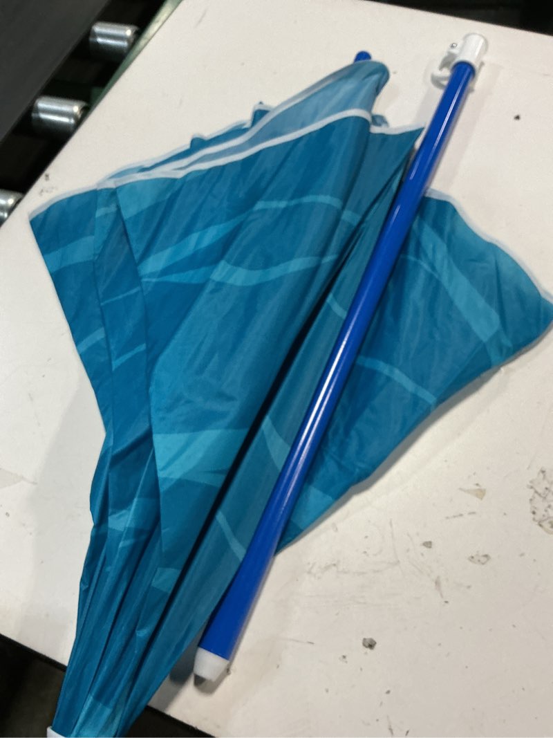 Condition photo showing Good Condition for step2 42-inch wave umbrella, kids shade umbrella, for any outdoor activity blue