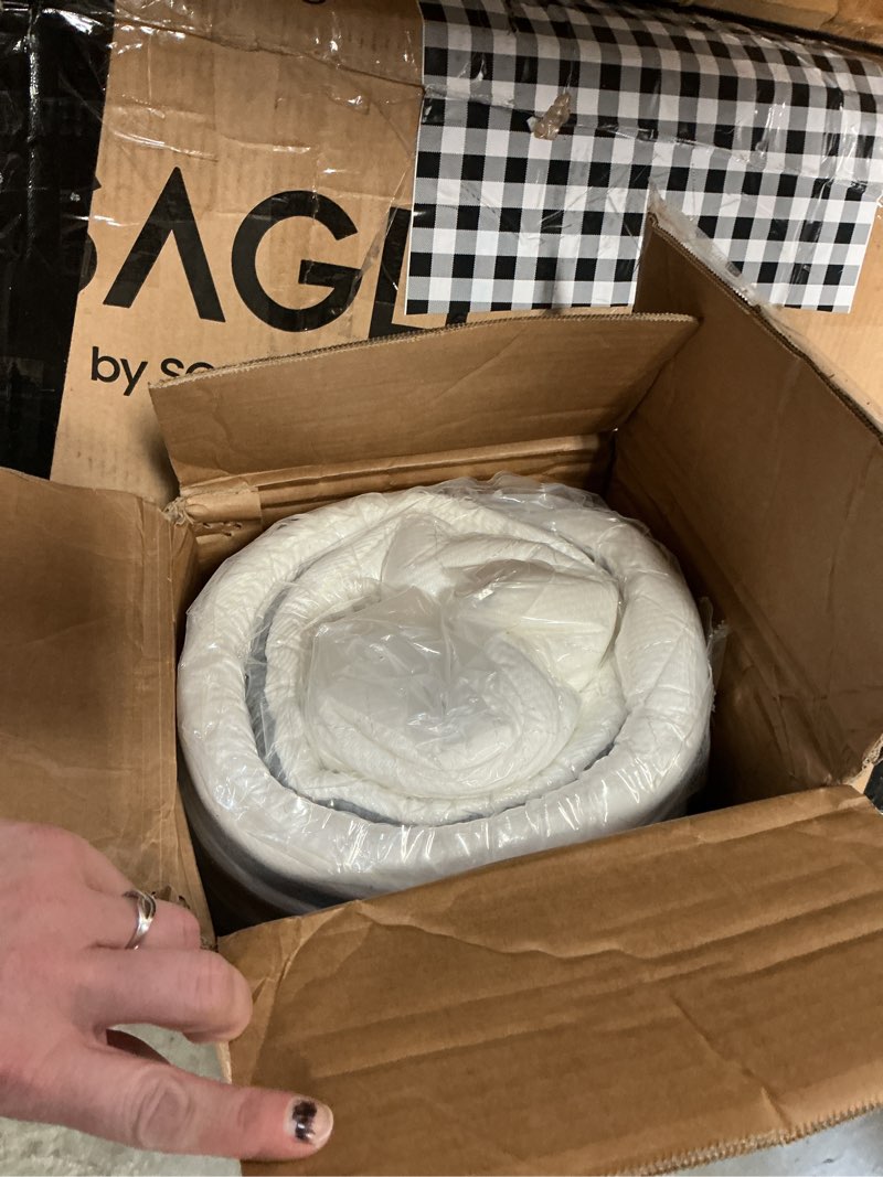 Condition photo showing New/Like New for Happiland Full Size Mattress, 12 Inch Hybrid Memory Foam Full Size Mattress in a Box, with Upgrade Individually Pocket Springs, Pressure Relief, Breathable Comfort and Durable, CertiPUR-US