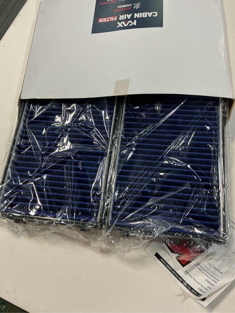Condition photo showing Good Condition for KAX Cabin Air Filter, CF10936 Replacement for BMW X5 2007 2008 2009 2010 2011 2012 2013 2014 2015 2016 2017 2018 2019, X6 2008-2019, w/Activated Carbon Passenger Compartment Air Filter