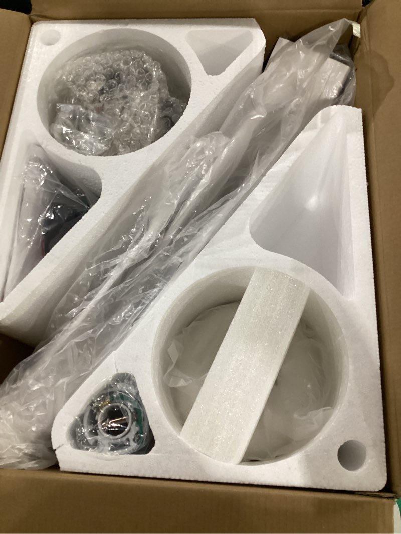 Condition photo showing New/Like New for roomratv 42 inch white ceiling fans with lights, remote control,reversible dc motor,dimmable,6 speeds,ultra quiet,3 blade ceiling fans for bedroom,living room,indoor outdoor patio white 42 inches-3 blades