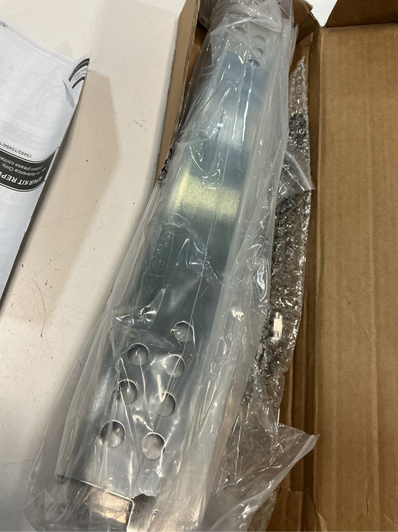 Condition photo showing Good Condition for hisencn grill replacement parts for charbroil advantage series 4 burner 463344116, 466344116 gas grill, 14 3/8" grill burners tube,15 1/2" heat plate tent shield,adjustable carryover tube,g361-0003-w1 stainless steel 15 1/2" heat plates-463344116