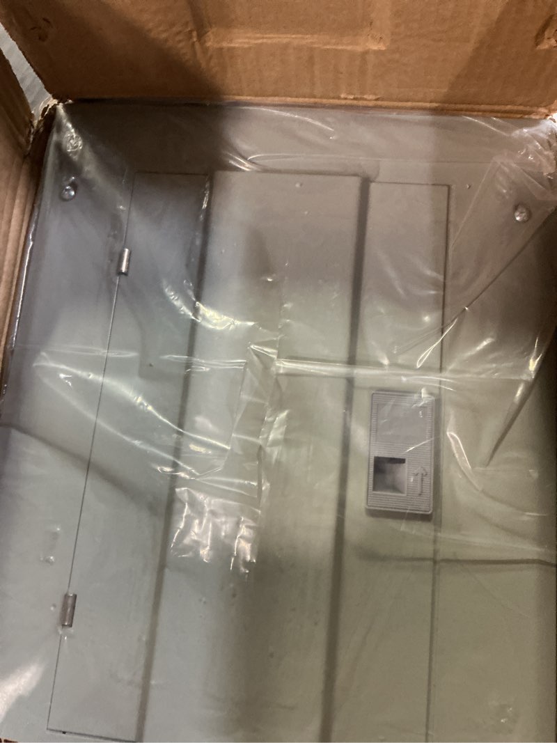 Condition photo showing Good Condition for thql circuit breaker?panels, 12-space, 125a circuit breaker distribution box, 120v/240v circuit breaker electrical enclosure,indoor main lug load center 12 space