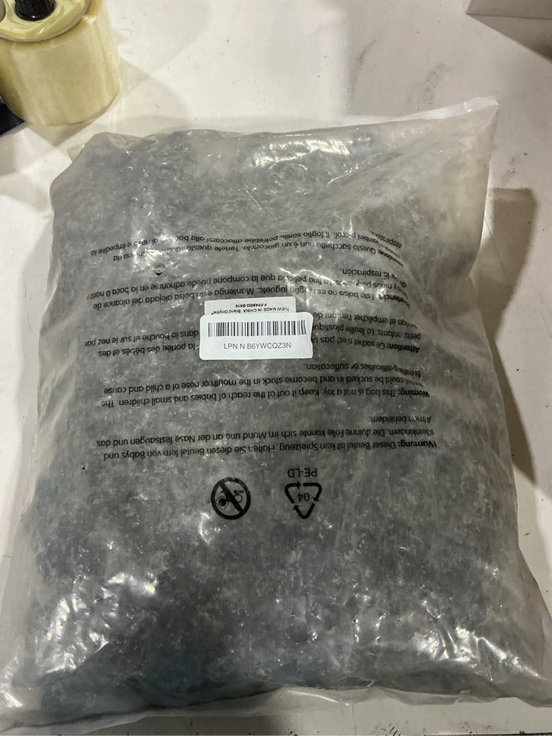 Condition photo showing New/Like New for onlyfire black lava rock 10 pounds volcanic lava stones for indoor outdoor fire pits fireplaces gas grill and landscaping, 0.8-1.2 inch 0.8-1.2 inch black