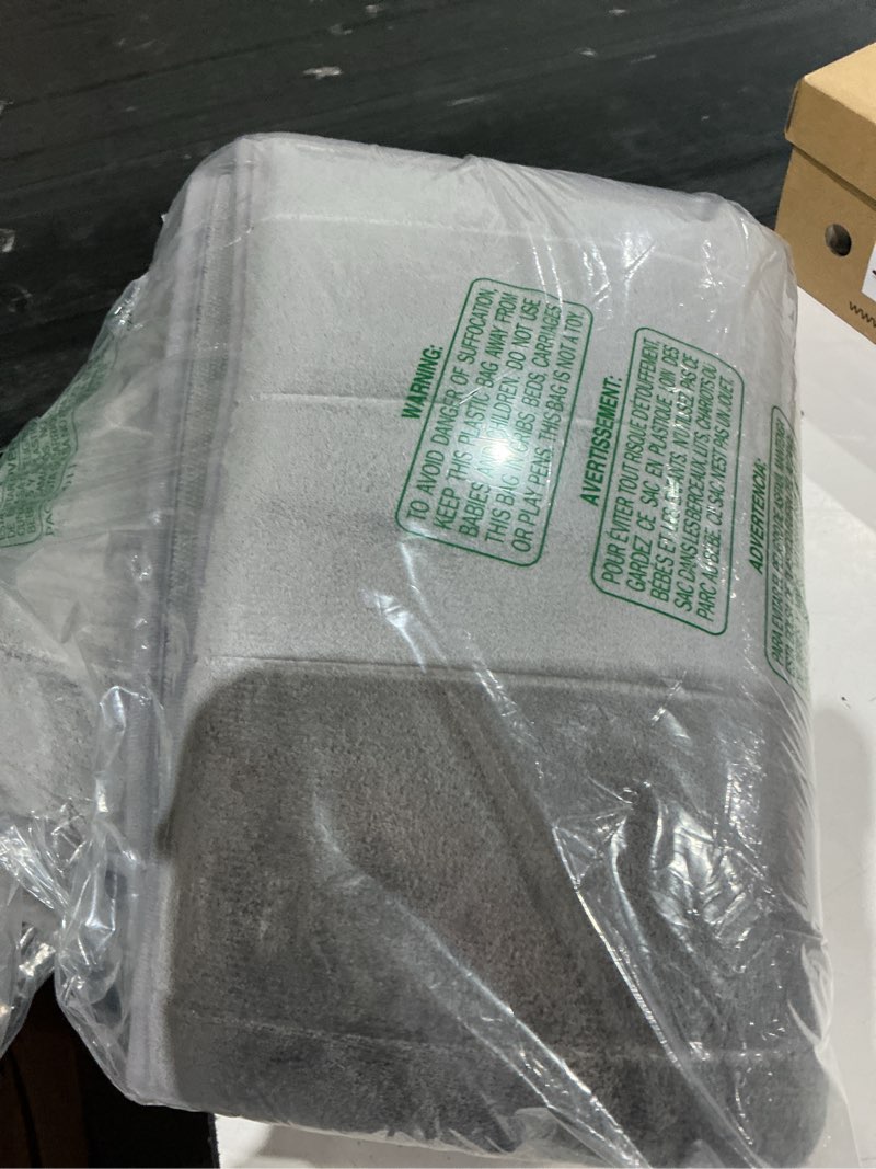 Condition photo showing Good Condition for yimobra bathroom runner 60"x24", non slip memory foam bath mat, super soft water absorbent hallway carpet, machine washable rug for vanity tub shower, gray grey 60" x 24"