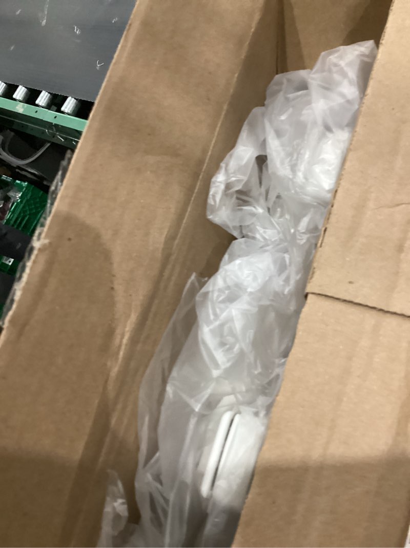 Condition photo showing As Is for Bemis 7300SLEC Slow Close Toilet Seat, Easy Clean Hinges and Durable Plastic Seat, Made in USA, Elongated, White