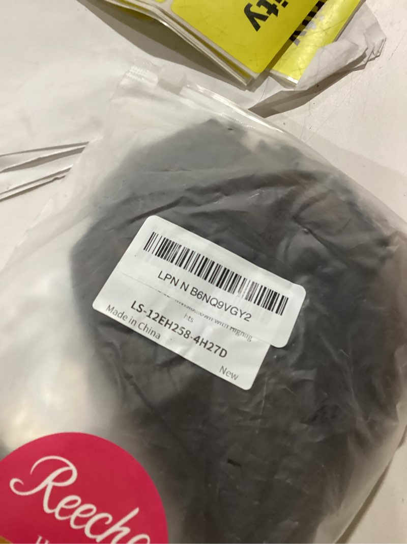 REECHO 12" Invisible Wire Hair Extensions with Thinner Softer Lace Weft Adjustable Size Removable Se