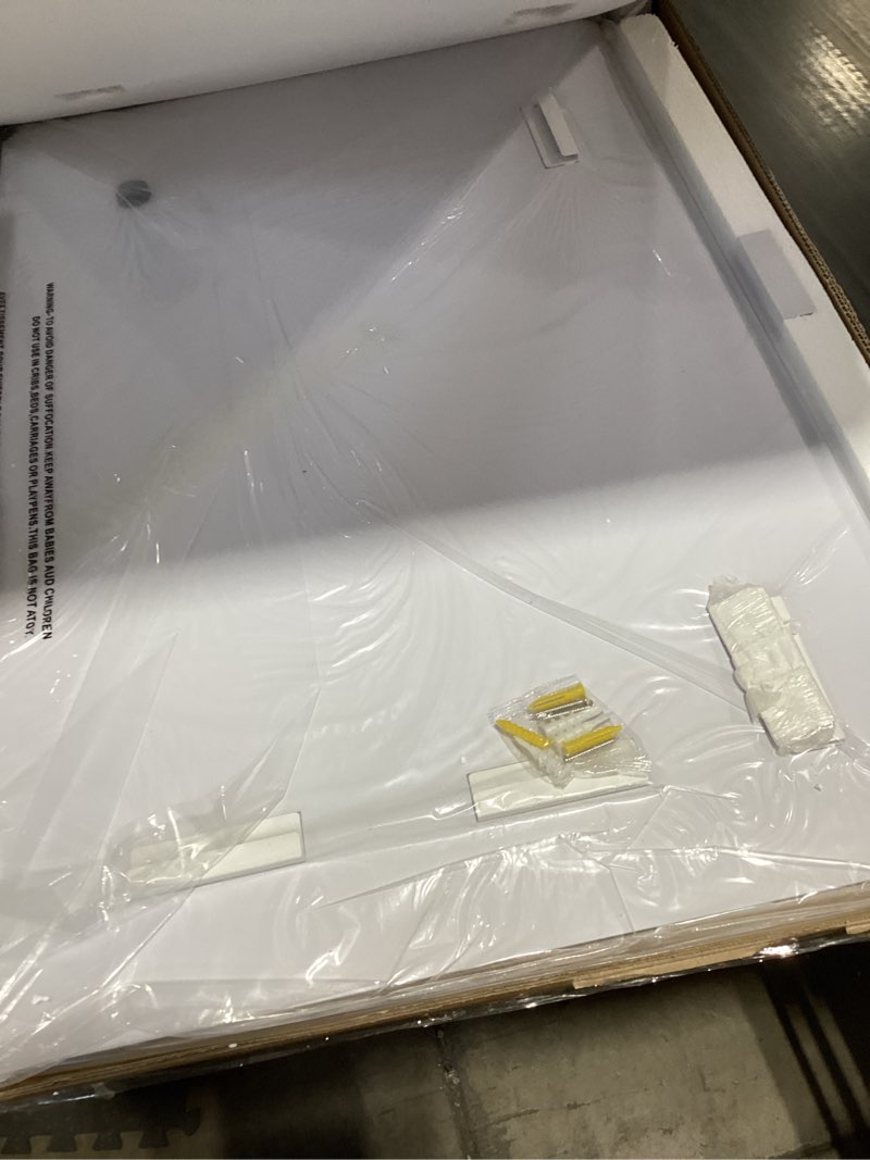 Condition photo showing New/Like New for VocalStar Frameless Bathroom Mirror, 24" x 36" Rectangle Wall Mirror with Beveled Edge, Modern Decorative Vanity Mirrored for Living Room, Entryway, Bedroom | 1/4-Inch Shatterproof Glass