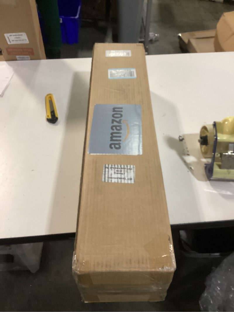 Condition photo showing New/Like New for Glitzhome 9ft Prelit Christmas Garland, Glittered Greenery Garland Artificial Pine Garland with Pine Cones Berries, Christmas Garland with Lights and Timer for Mantle, Fireplace, Stairs Decorations 9ft 9ft/Glittered