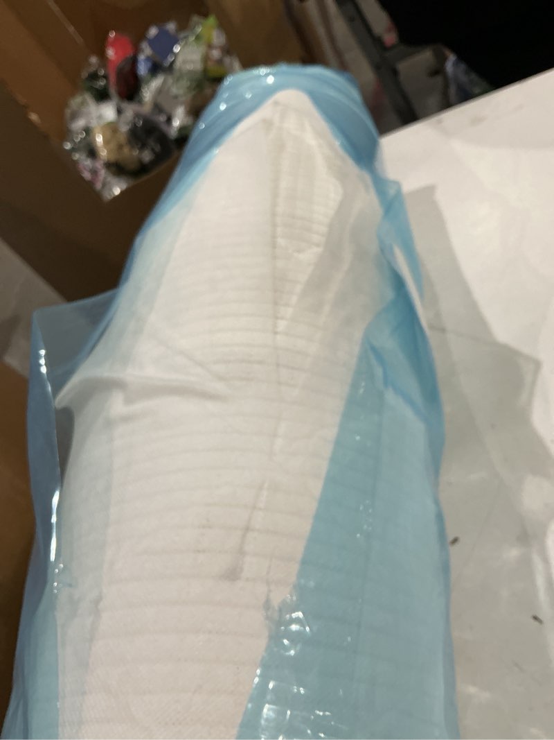 Condition photo showing Good Condition for letmxiu premium crib & toddler mattress,100% knitted fabric, premium fleece surface-hypoallergenic, 5" thick firm soft crib mattress, non-toxic - fits standard cribs & toddler beds simple 52" x 27.6" x 5"