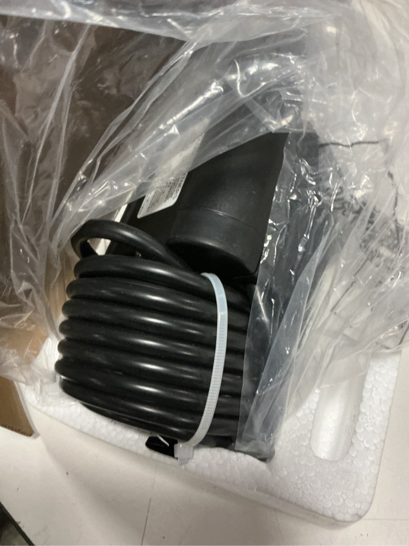 Condition photo showing Good Condition for vivohome 150w pond pump, 900-2400gph adjustable flow submersible water pump | stepless flow control, 18ft max lift, 180° seamless adjustable nozzle, barrier pump bag, 20ft power cord