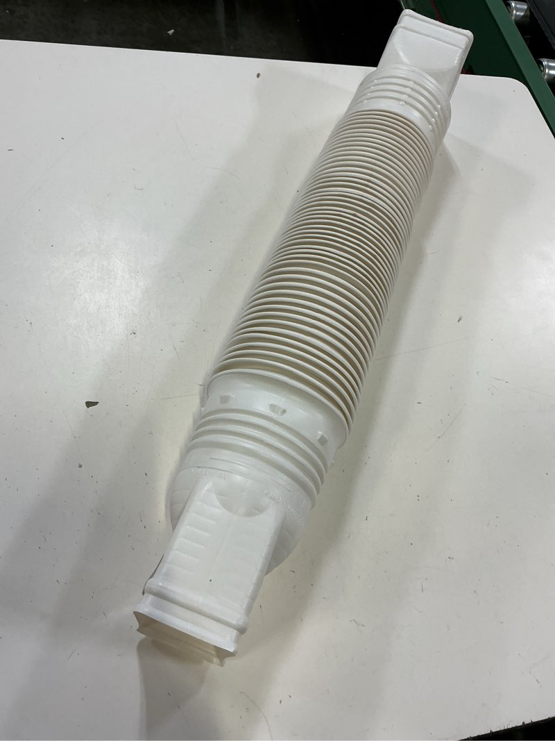 Condition photo showing New/Like New for amerimax flex-a-spout downspout extension  white roof gutter accessories