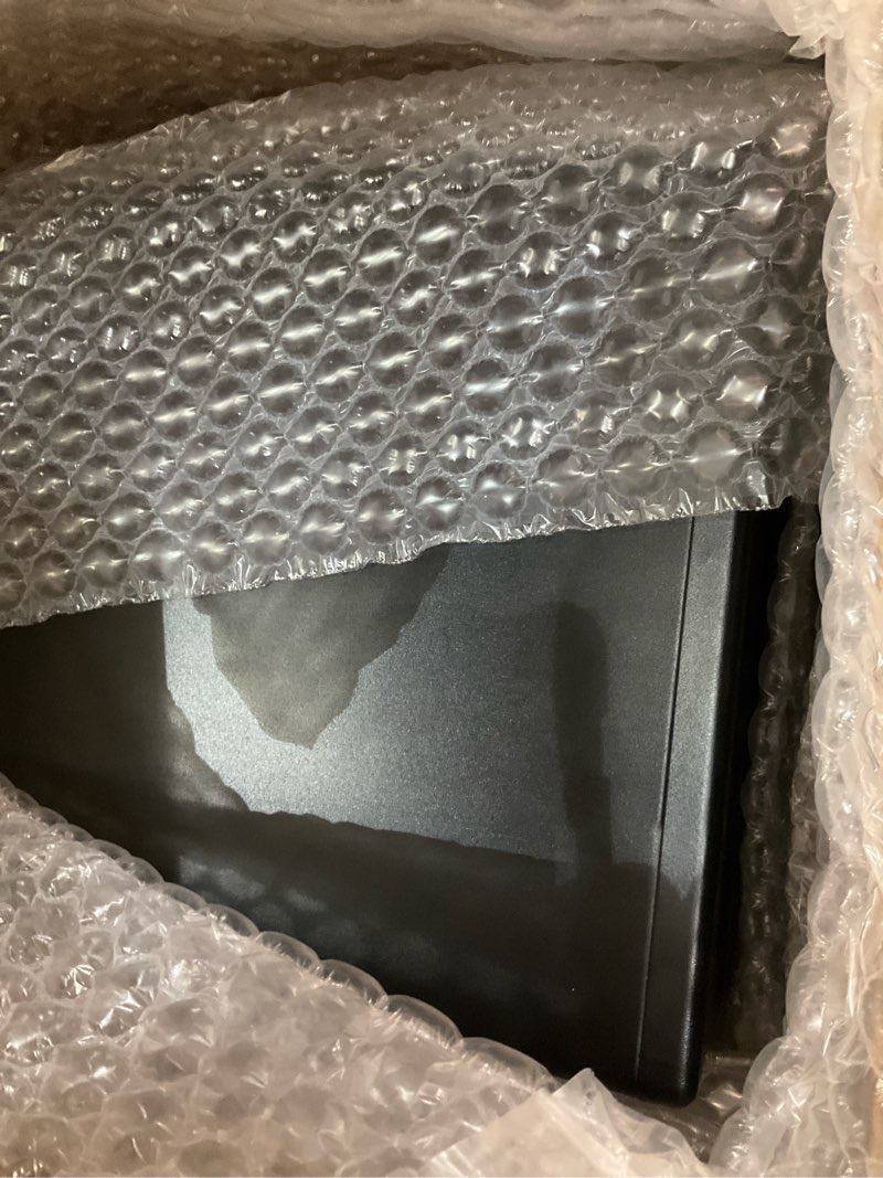 Condition photo showing As Is for sentrysafe fireproof and waterproof home safe with biometric fingerprint lock, keypad, and key lock for securing money, jewelry, documents, 1.23 cubic feet, sfw123btc 1.23 cu.ft. 1-hr. fireproof, biometric safebox