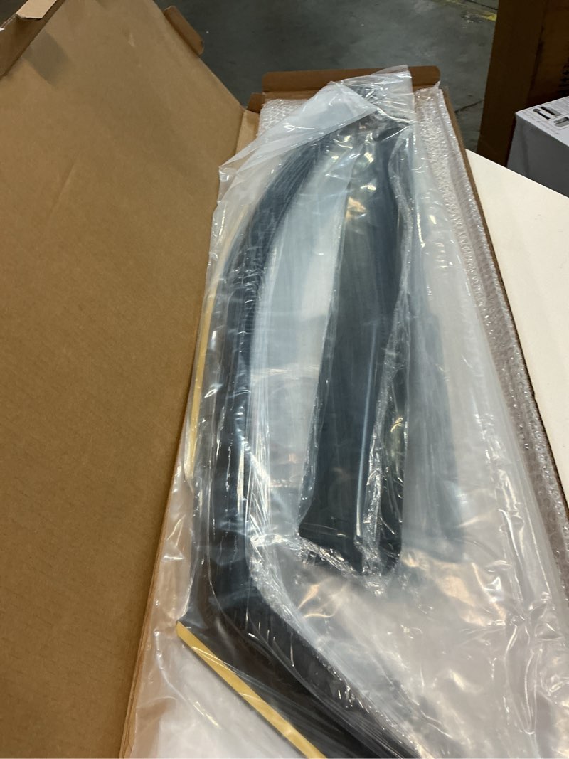Condition photo showing New/Like New for in-Channel Extra Durable Rain Guards Fit for Chevy Silverado/GMC Sierra 1500 2019-2026 Crew Cab? Window Rain Guards Visors Vent Visors Window Deflector Vent Shades Car Accessories -4 pcs For 2019-2026 Silverado 1500/ Sierra 1500 Crew Cab