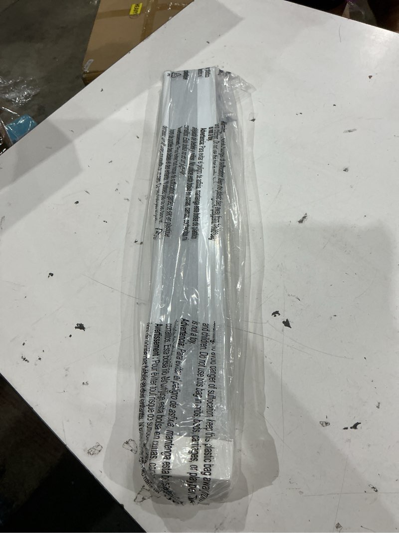 Condition photo showing Good Condition for lazblinds cordless cellular shades, blackout privacy honeycomb shades for home, thermal insulation noise reduction blinds for windows, 22'' w x 48'' h, white blackout-white 22'' w × 48'' h