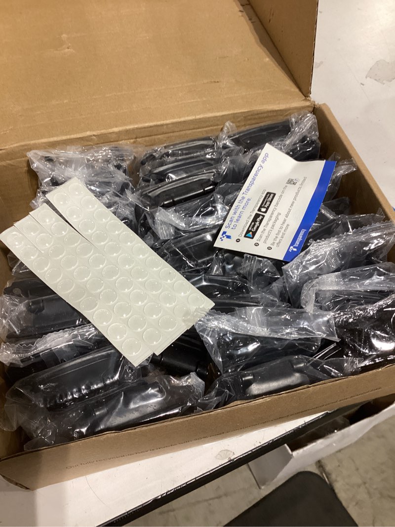 Condition photo showing New/Like New for Ravinte 60 Packs (30 Pairs) 3/8" Inset Matte Black Cabinet Hinge, Self Closing Hinges for Kitchen/Bathroom/Furniture Cabinets & Doors. Decorative Hardware with Door Bumper. 60 Matte Black