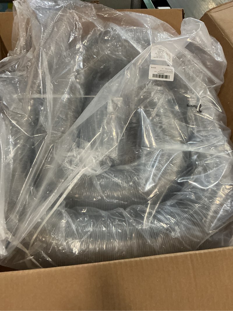 Condition photo showing New/Like New for therwen 4 x 40' flexible pvc dust collection hose, heavy duty dust debris, fume collection puncture resistant clear vacuum hose
