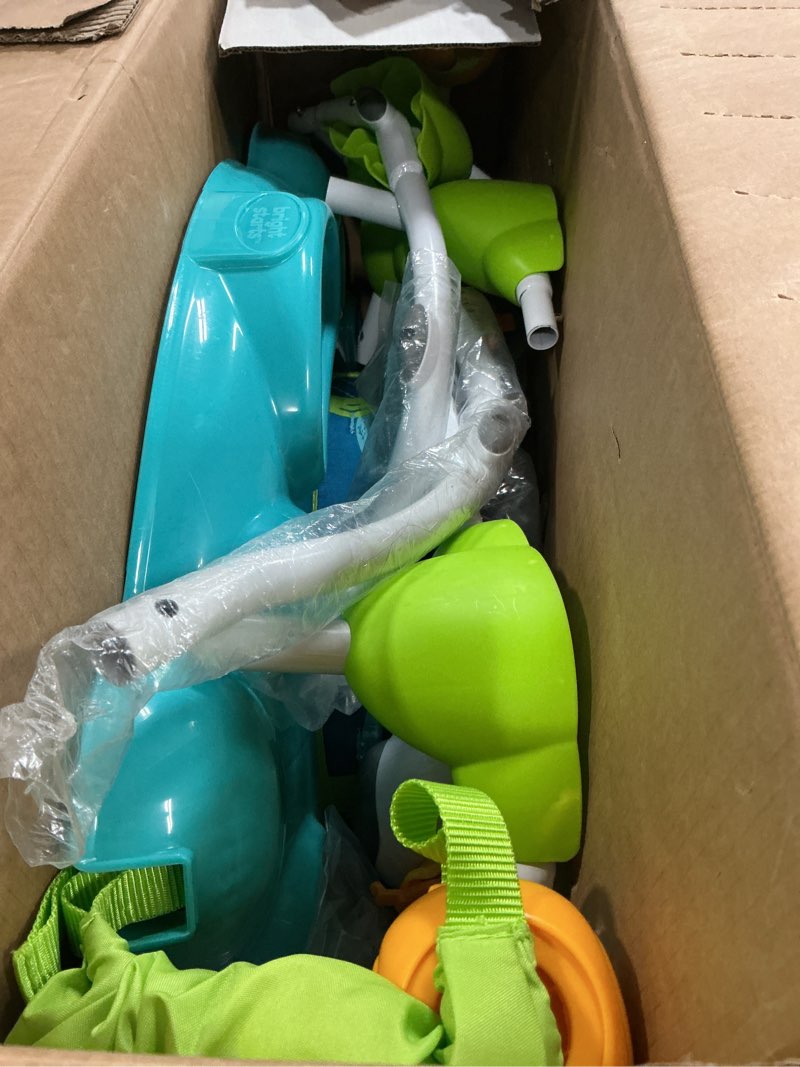 Condition photo showing As Is for bright starts disney baby finding nemo sea of activities baby activity center jumper with interactive toys, lights, songs & sounds, 6-12 months (blue)