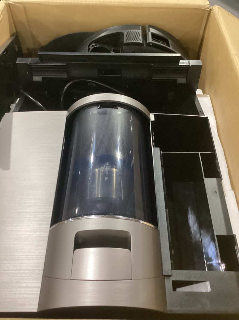Condition photo showing As Is for NOT TESTED ECOVACS DEEBOT X11 OmniCyclone Robot Vacuum and Mop, PowerBoost Charging, OZMO Roller 2.0 Instant Self-Washing Mop, 19,500Pa Blast Suction, Bagless OmniCyclone Station, AIVI 3D Smart Navigation