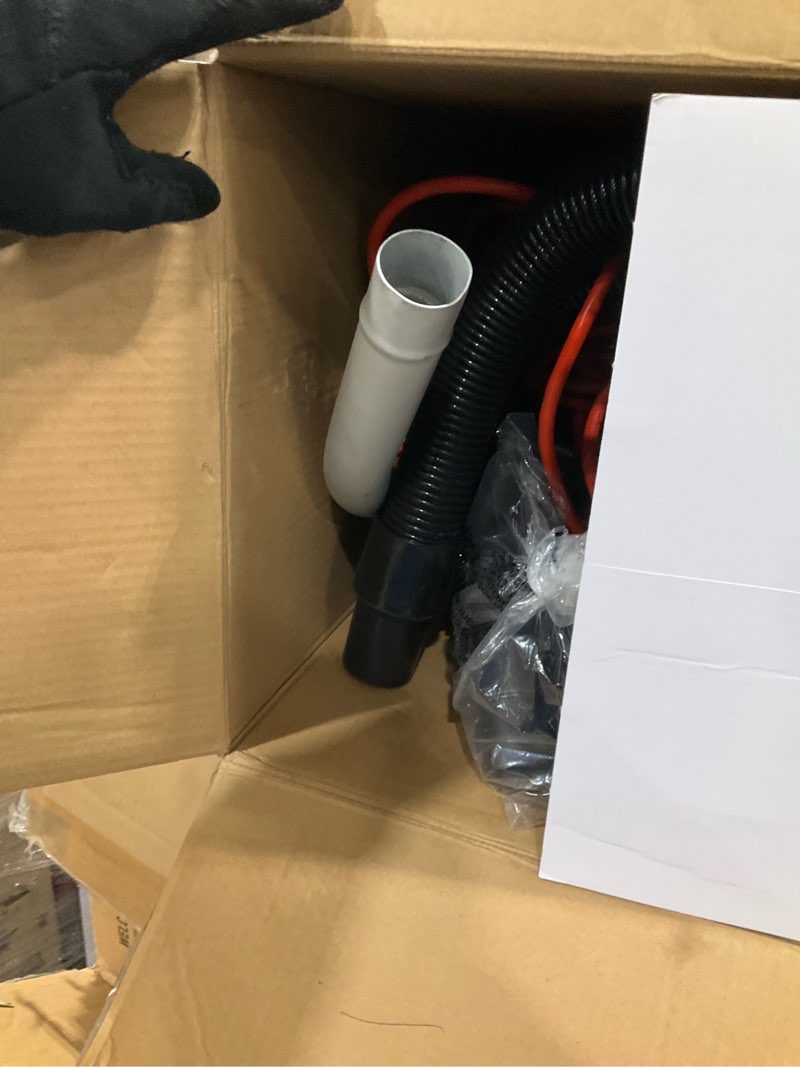 Condition photo showing As Is for Hoover Commercial Shoulder Vac Pro Backpack Bagged Vacuum Cleaner, with HEPA Media Filter, Lightweight with Extra Long Cord, Chiropractic Design, for Carpet and Hard Floors, C2401, Black