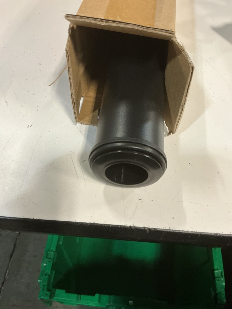 Condition photo showing Good Condition for outdoor patio umbrella base stand tube, stainless steel table umbrella holder with 3 pipe sleeves, flag pole tube mount for garden yard backyard beach