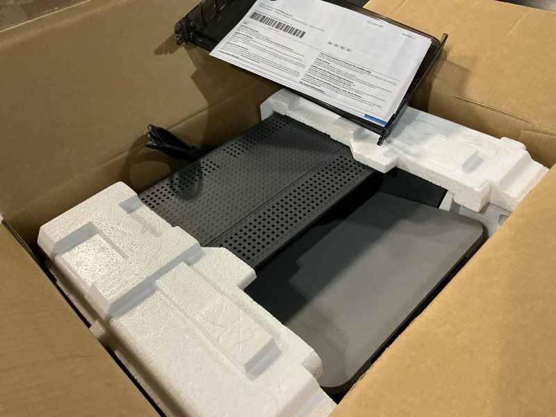 Condition photo showing As Is for HP LaserJet M209d Laser Printer, Black and White, Automatic Duplex, USB Connection Only (Cable Included), Best for Home Office (8J9L0F) Wired