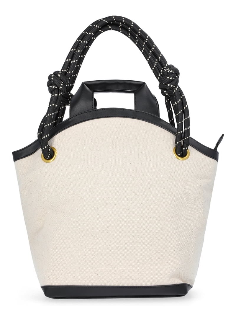 Free Assembly Women's Canvas Tote Bag, Natural
