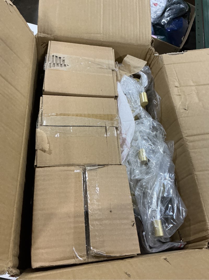 Condition photo showing As Is for Floor Lamp for Living Room Bedroom Farmhouse Arc Rattan Boho Standing Lamp with Remote Dimmable Black Wicker Bamboo Lamp Shade Floor Light Adjustable Tall Lamp Industrial Floor Lamps Bohemian Floor Lamp-1