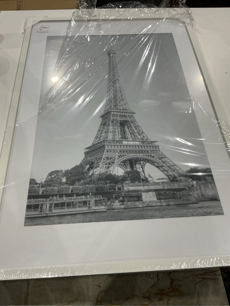Condition photo showing Good Condition for upsimples picture frame wall hanging poster frame, white,