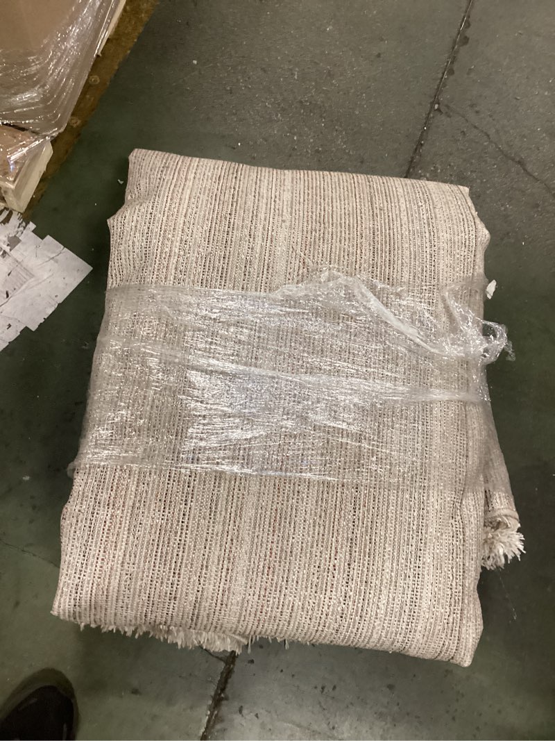 Condition photo showing As Is for Origin 21 Taupe Shade 8 X 10 (ft) Taupe Indoor Area Rug 1-1923-117