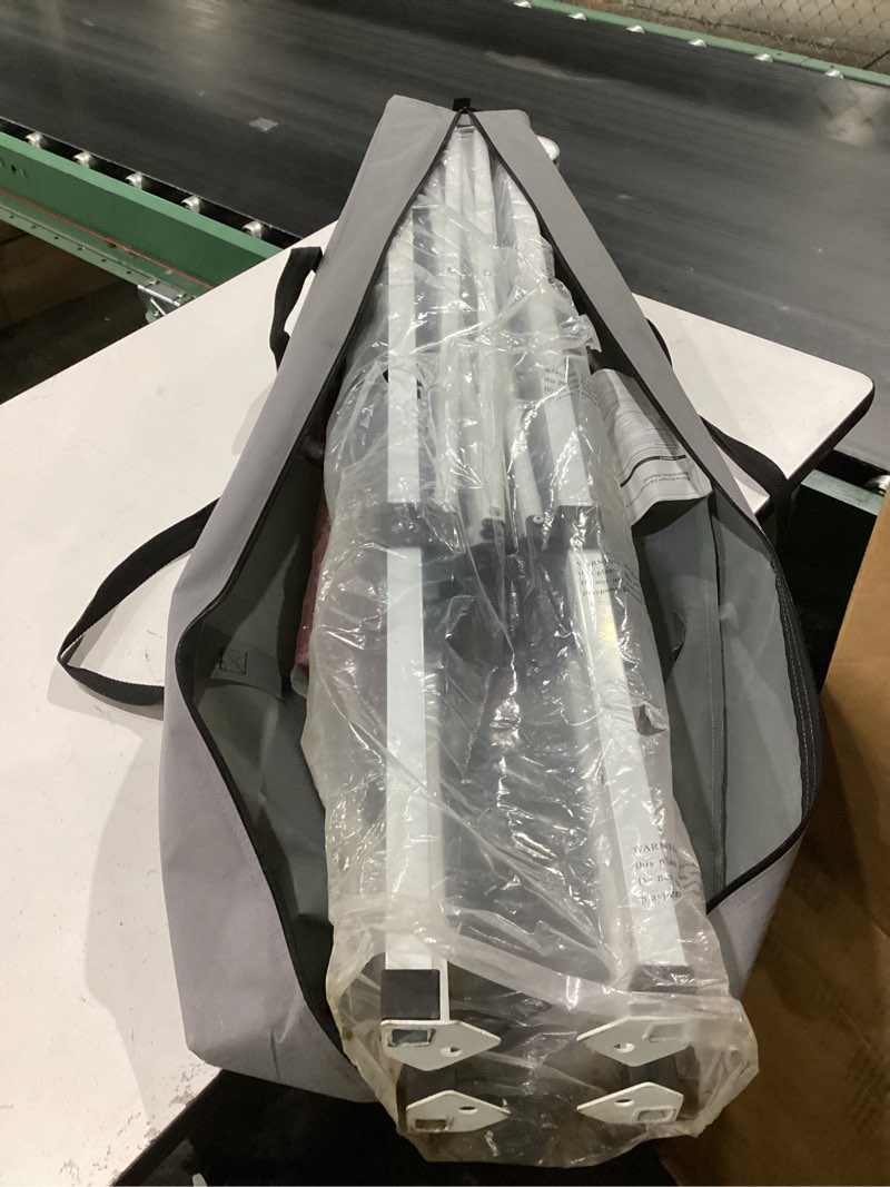 Condition photo showing New/Like New for eagle peak canopy sidewall for 5x5 pop up canopy frame, single side wall panel only (fits 5x5 straight leg frame, canopy top or frame not included), burgundy