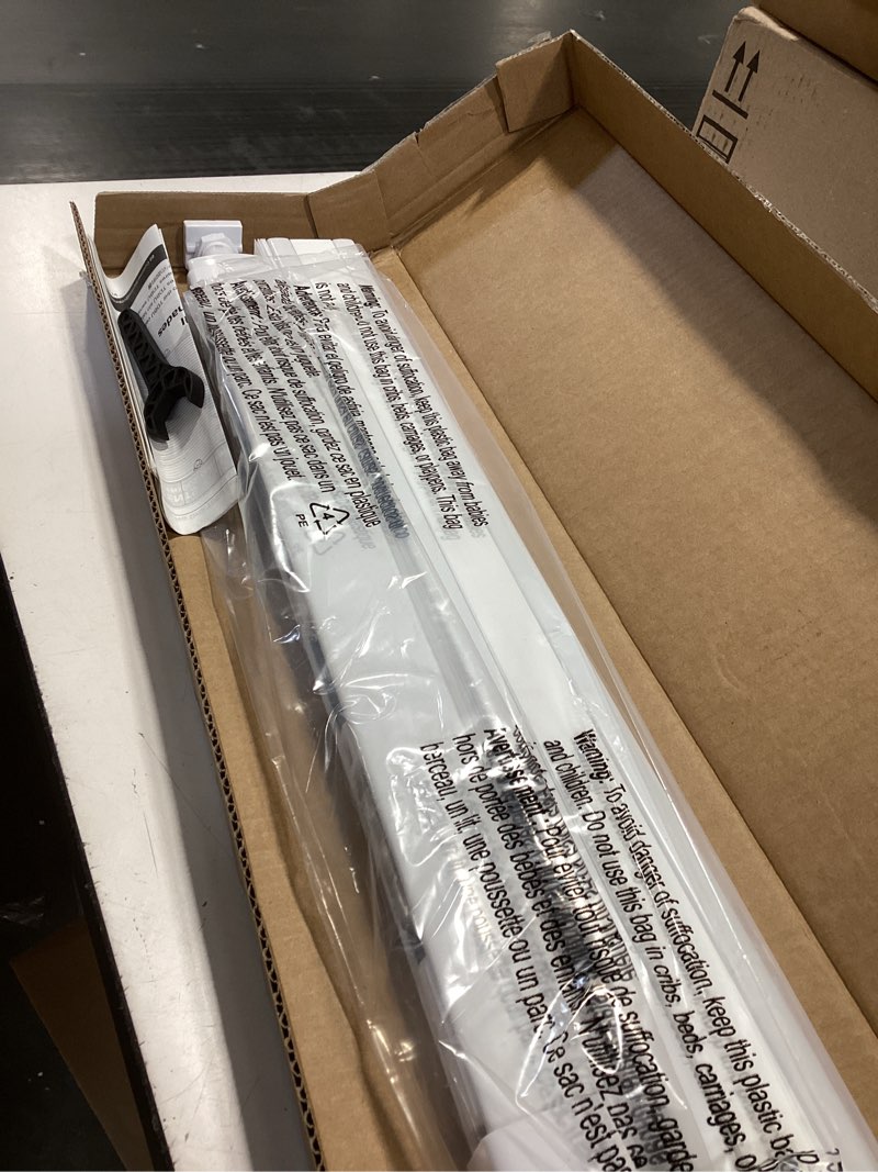 Condition photo showing Good Condition for LazBlinds No Tools No Drill Cordless Cellular Shades, Top Down Bottom Up (TDBU) Honeycomb Shades for Home, Light Filtering Thermal Insulation Blinds for Windows, 23" W x 48" H, White Light Filtering - White 23" W x 48" H