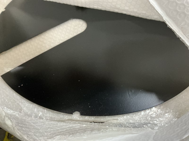 Condition photo showing Good Condition for 18 inch metal slotted sump pump cover, black decorative submersible outdoor water well covers, septic tank lids protection for sewage pump, sump basin, sump bucket (1, black) black 1