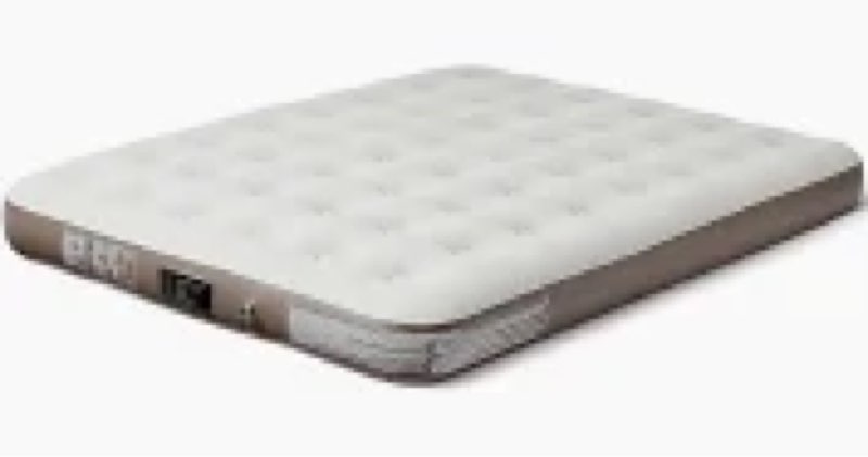 Amazon Basics Air Mattress Queen with Built in Pump, Inflatable air Mattress
